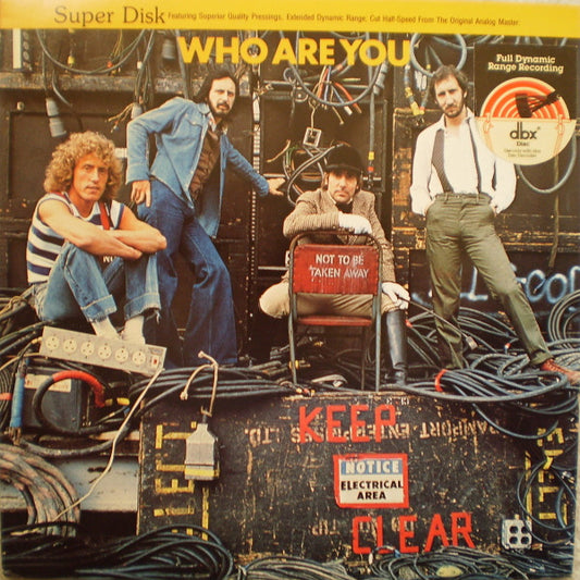 The Who : Who Are You (LP, Album, RE, RM, DBX)