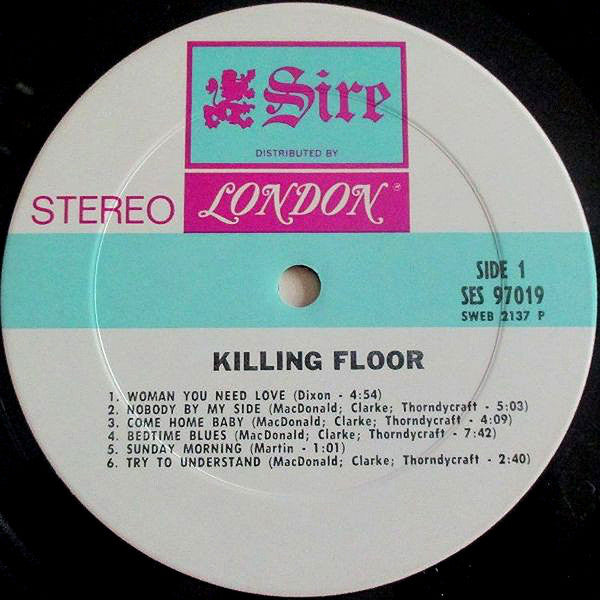 Killing Floor (2) : Killing Floor (LP, Album)