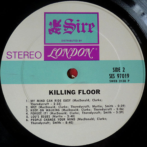 Killing Floor (2) : Killing Floor (LP, Album)