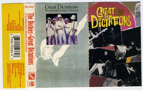 The Dickies : Great Dictations (The Definitive Dickies Collection) (Cass, Comp)