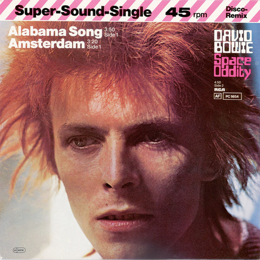 David Bowie : Alabama Song / Amsterdam / Space Oddity (12", Single)