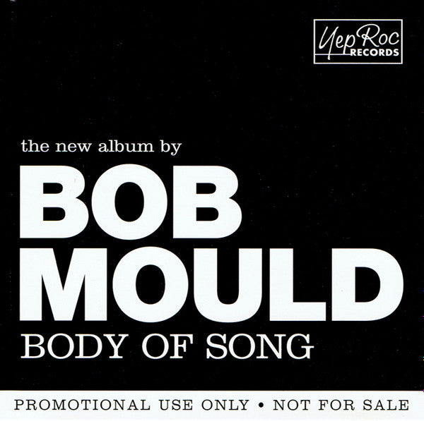 Bob Mould : Body Of Song (CD, Advance, Album, Promo)