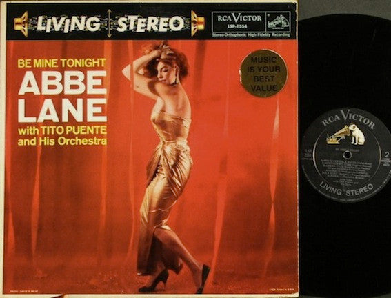 Abbe Lane With Tito Puente And His Orchestra : Be Mine Tonight (LP, Album, RE)