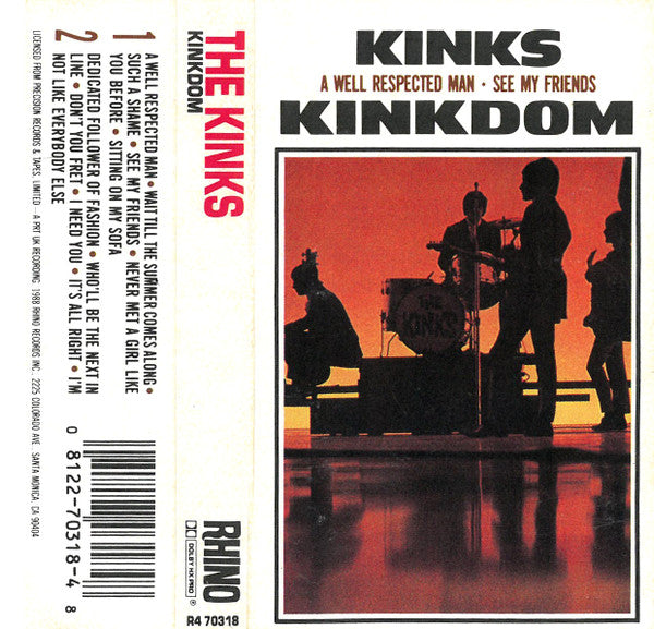 The Kinks : Kinkdom (Cass, Album, RE, RM)