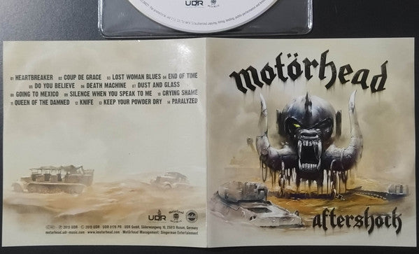 Motörhead : Aftershock (CD, Album, Promo)