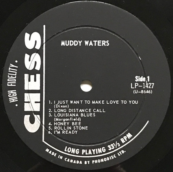 Muddy Waters - The Best Of Muddy Waters (LP, Comp, Mono) (Very Good Plus  (VG+))