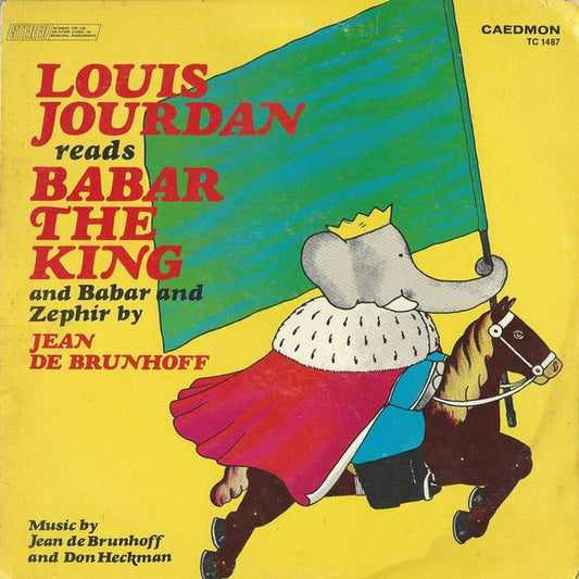 Louis Jourdan : Reads Babar The King And Babar And Zephir (LP, Album)