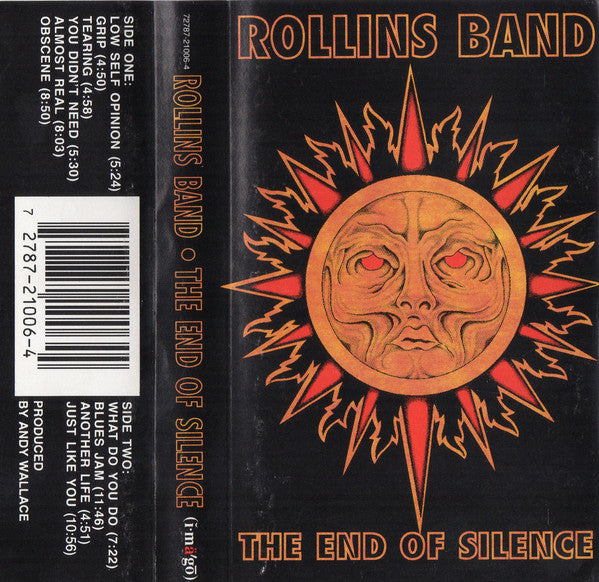 Rollins Band : The End Of Silence (Cass, Album, Chr)