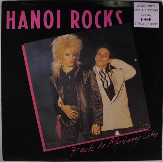 Hanoi Rocks : Back To Mystery City (LP, Album, Ltd, Whi + 7", Pic)