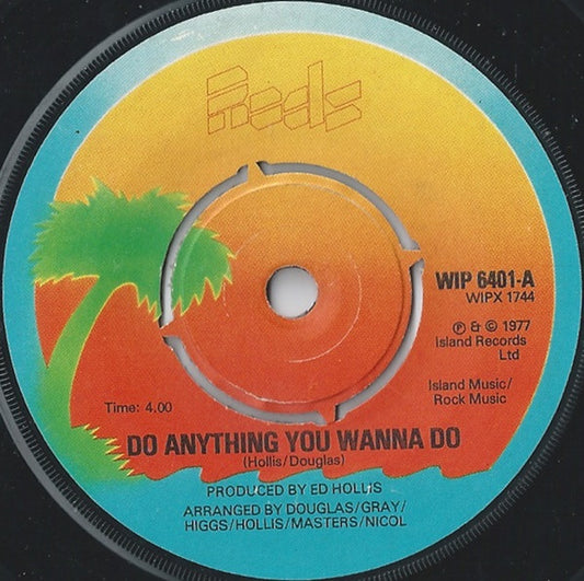 Eddie And The Hot Rods : Do Anything You Wanna Do (7", Single, Kno)