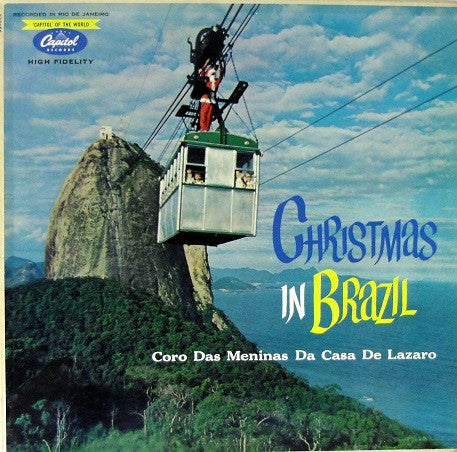 Coro Das Meninas Da Casa De Lazaro : Christmas In Brazil (LP, Album, Mono)