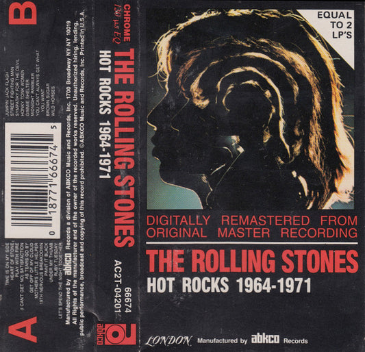 The Rolling Stones : Hot Rocks 1964-1971 (Cass, Comp, RE, RM)