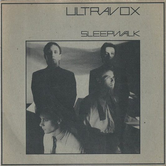 Ultravox : Sleepwalk (7", Single, Blu)