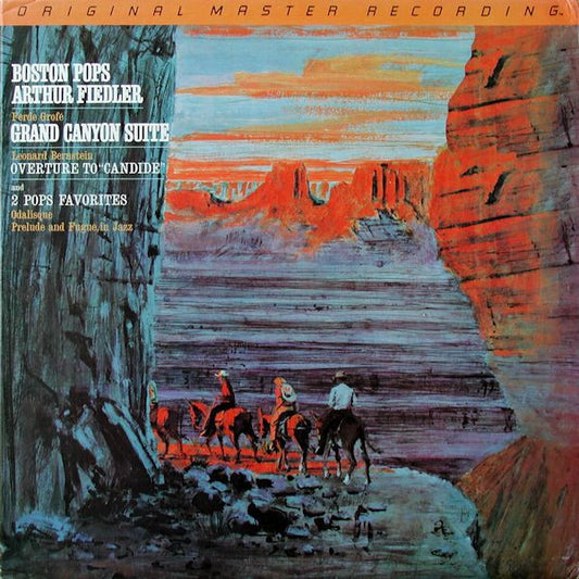 Ferde Grofé / Leonard Bernstein ; Arthur Fiedler, Boston Pops Orchestra : Grand Canyon Suite / Overture To “Candide” / Odalisque / Prelude And Fugue, In Jazz (LP, RM)