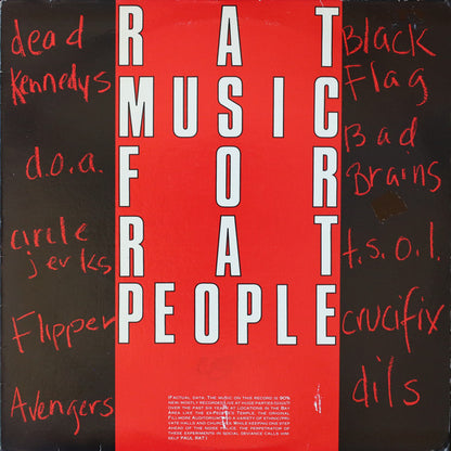 Various : Rat Music For Rat People (LP, Comp)