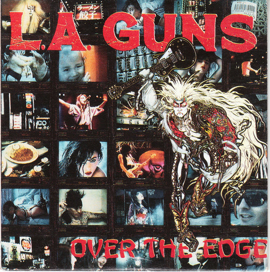 L.A. Guns : Over The Edge (CD, Single, Promo)