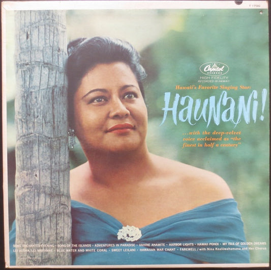 Haunani Kahalewai : Hawaii's Favorite Singing Star: Haunani! (LP, Mono)