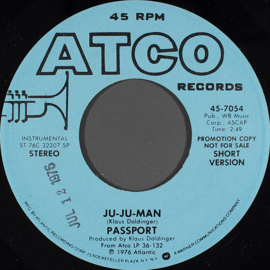 Passport (2) : Ju-Ju-Man (7", Promo, SP )