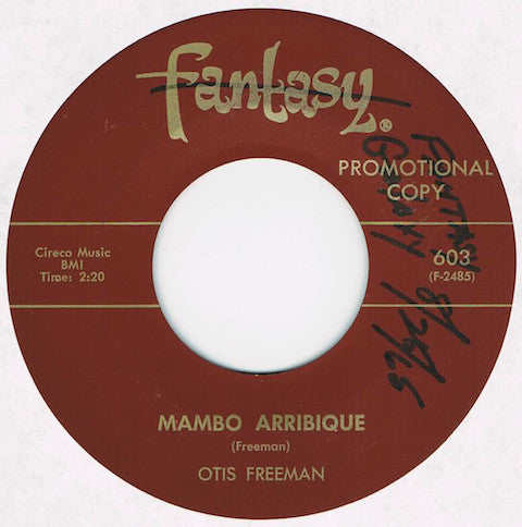 Otis Freeman : Mambo Arribique (7", Single, Promo)