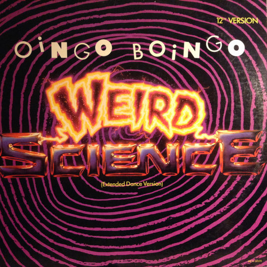 Oingo Boingo : Weird Science (Extended Dance Version) (12")