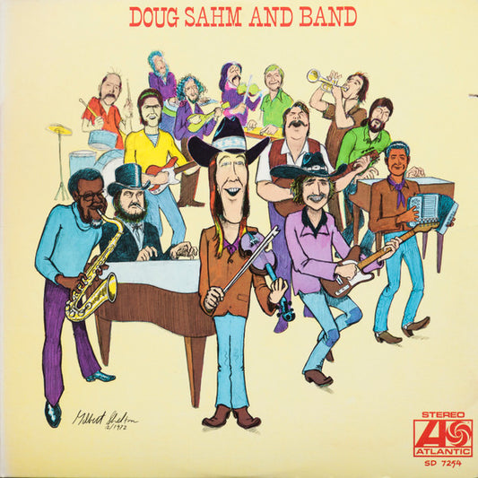 Doug Sahm & Band : Doug Sahm And Band (LP, Album, RI )