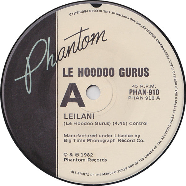 Le Hoodoo Gurus* : Leilani (7", Single, Sec)