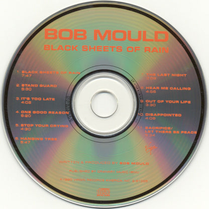 Bob Mould : Black Sheets Of Rain (CD, Album)