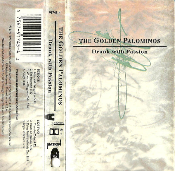 The Golden Palominos : Drunk With Passion (Cass, Album, SR,)