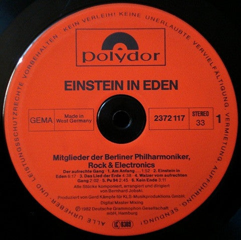 Einstein In Eden - Mitglieder Der Berliner Philharmoniker, Rock & Electronics, Bernhard Jobski