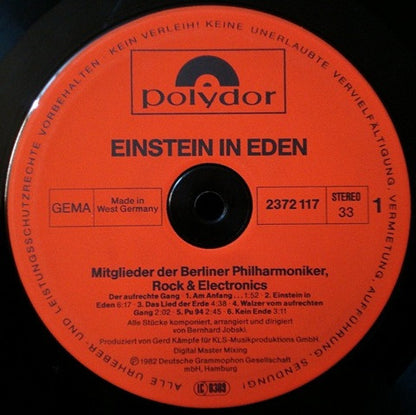 Einstein In Eden - Mitglieder Der Berliner Philharmoniker, Rock & Electronics, Bernhard Jobski