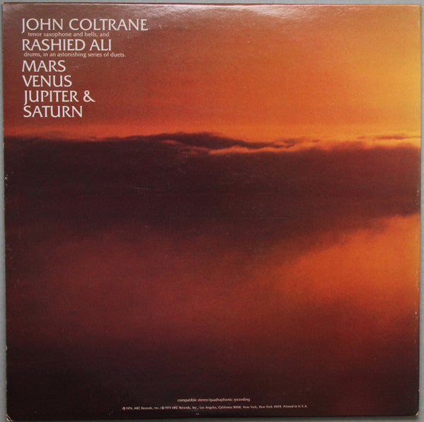 Interstellar Space - John Coltrane