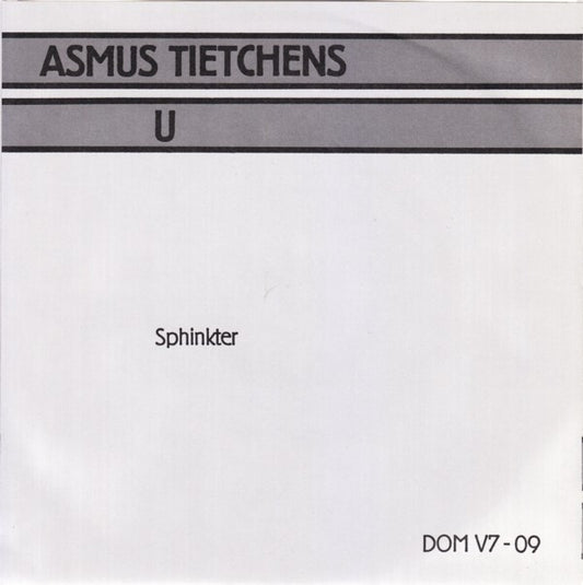 U - Asmus Tietchens & Okko Bekker