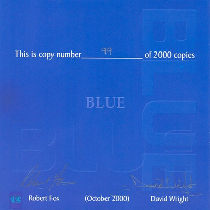 Blue - Robert Fox / David Wright (2) / Code Indigo