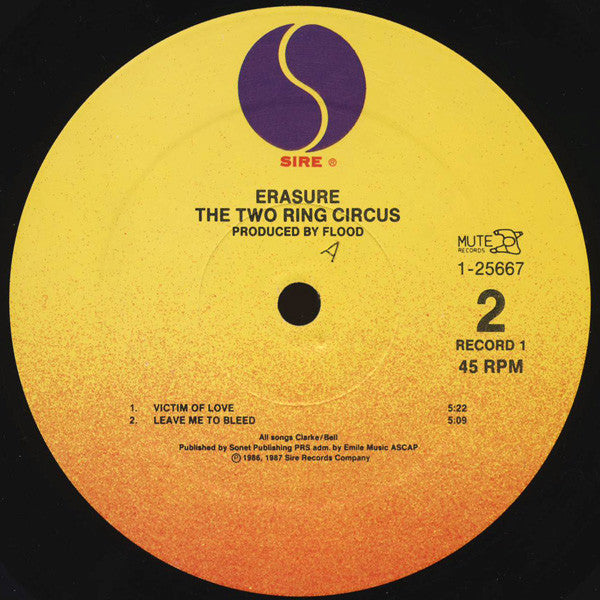 The Two Ring Circus - Erasure