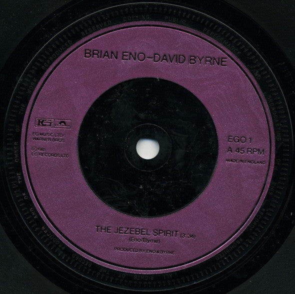 The Jezebel Spirit - Brian Eno - David Byrne