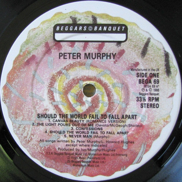 Should The World Fail To Fall Apart - Peter Murphy