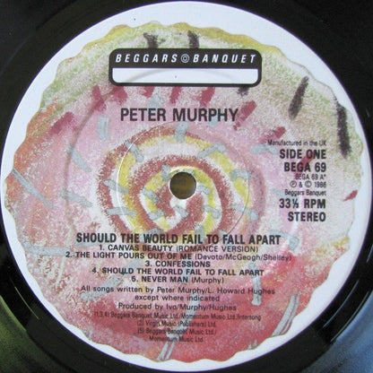 Should The World Fail To Fall Apart - Peter Murphy