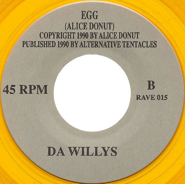 Love Rollercoaster / Egg - Alice Donut / Da Willys