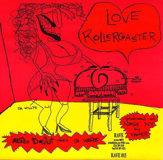 Love Rollercoaster / Egg - Alice Donut / Da Willys