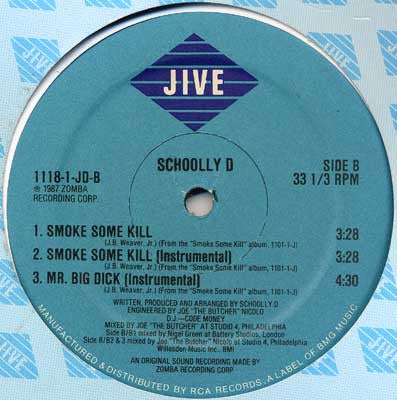 Smoke Some Kill - Schoolly D