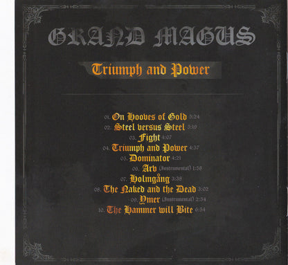 Triumph And Power - Grand Magus