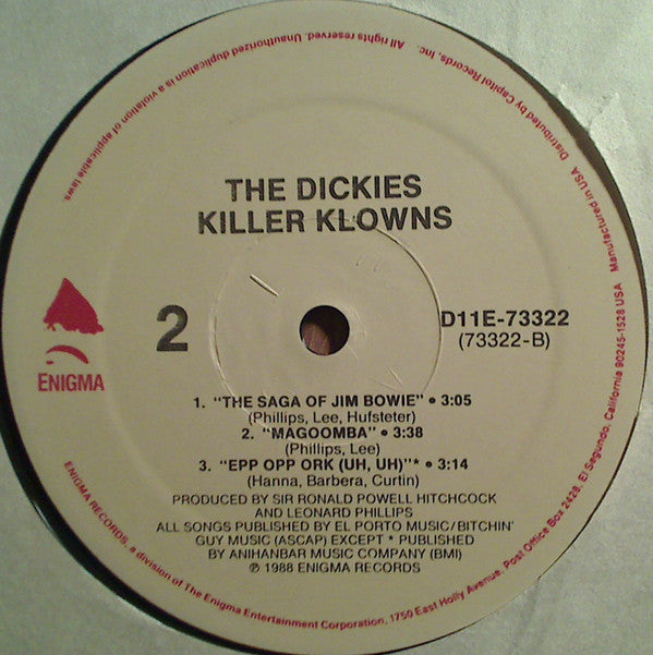 Killer Klowns From Outer Space - The Dickies