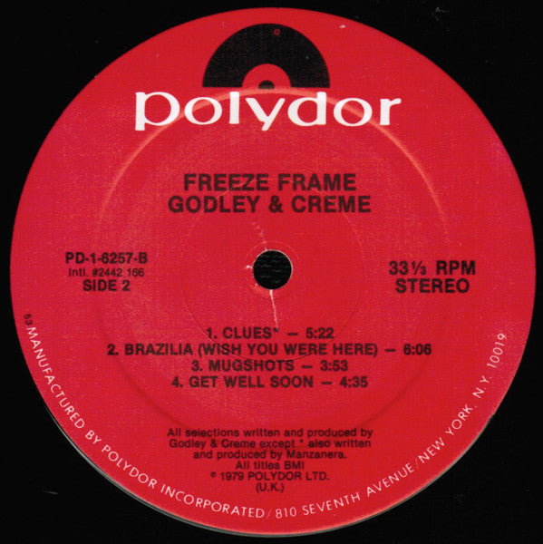 Freeze Frame - Godley & Creme