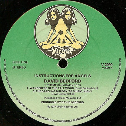 Instructions For Angels - David Bedford