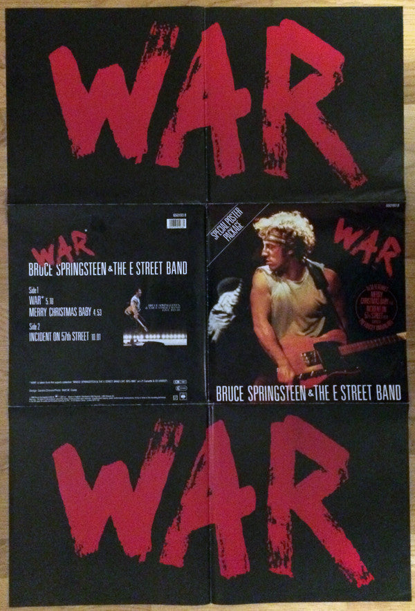 Bruce Springsteen & The E-Street Band : War (12", Single, Spe)