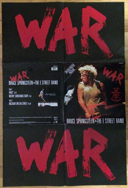 Bruce Springsteen & The E-Street Band : War (12", Single, Spe)