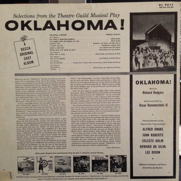 Oklahoma! - Rodgers And Hammerstein*