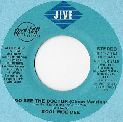 Go See The Doctor - Kool Moe Dee