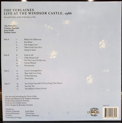 Live At The Windsor Castle, 1986 - The Verlaines