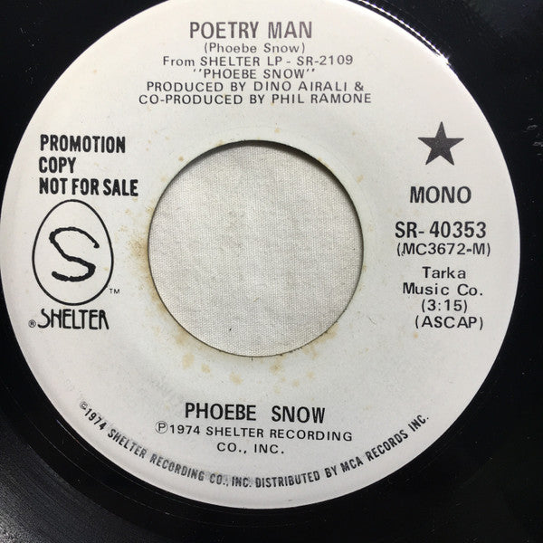 Poetry Man - Phoebe Snow